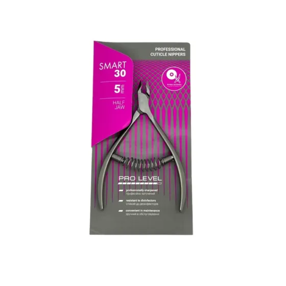 Alicate para cut&iacute;culas serie Smart  punta 4 mm o 5mm. Staleks