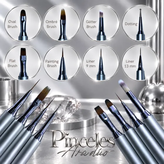 SET DE PINCELES ARA DUO PROFESIONAL